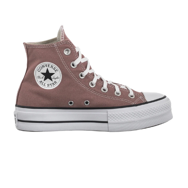 Baskets Femme Converse Hi All Star Lift - Rose Mauve, Myrtle