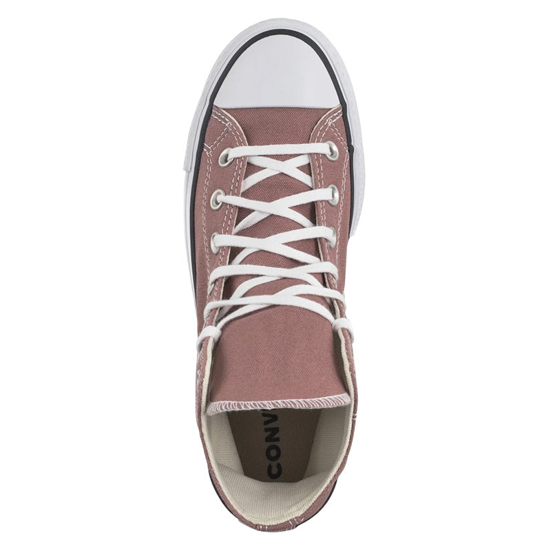 Baskets Femme Converse Hi All Star Lift - Rose Mauve, Myrtle