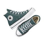 Baskets Femme Converse Hi All Star Lift - Vert Bouteille, Vert
