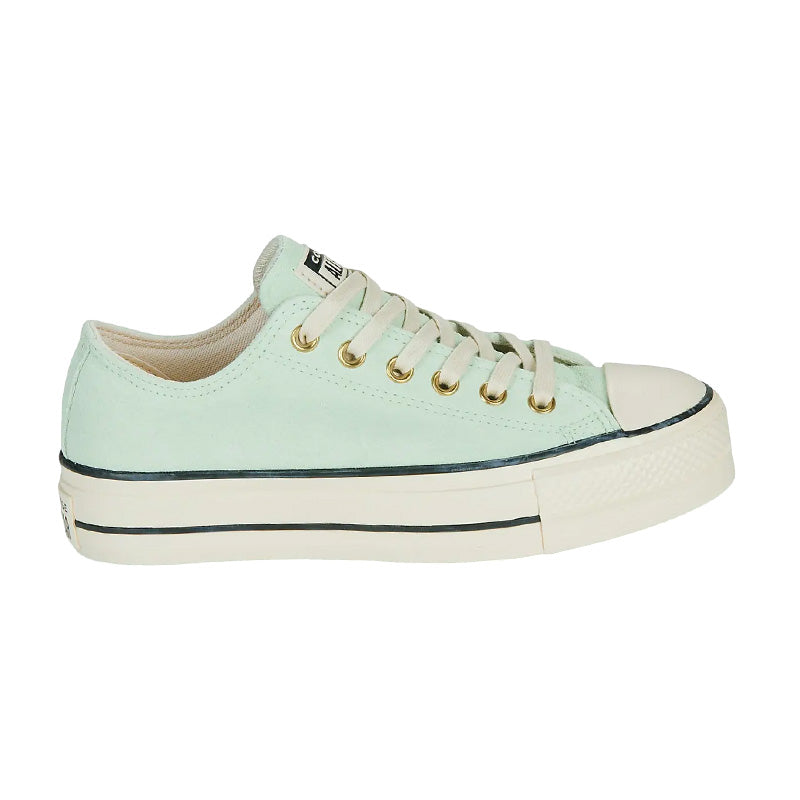 Baskets Femme Converse Ox All Star Lift - Vert Clair