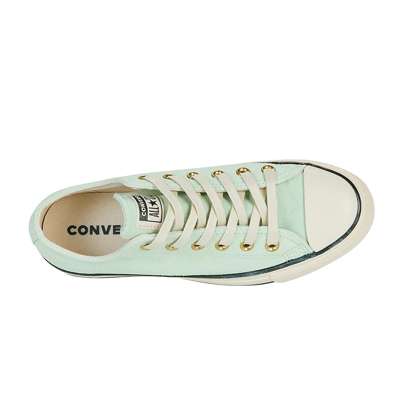 Baskets Femme Converse Ox All Star Lift - Vert Clair