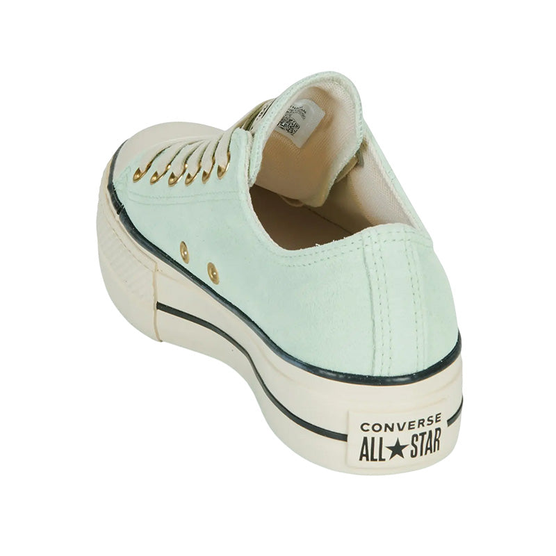 Baskets Femme Converse Ox All Star Lift - Vert Clair