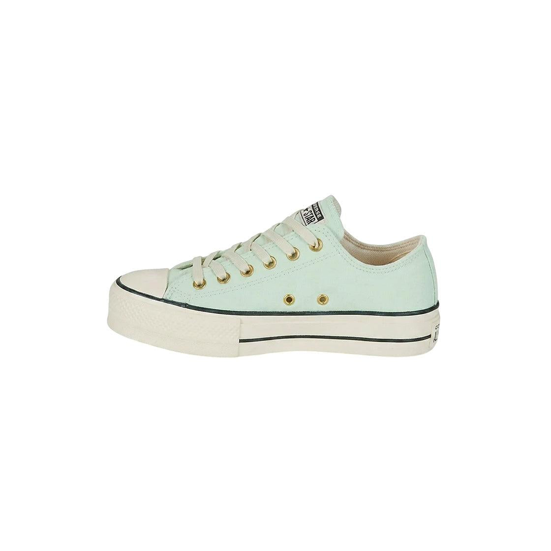 Baskets Femme Converse Ox All Star Lift - Vert Clair