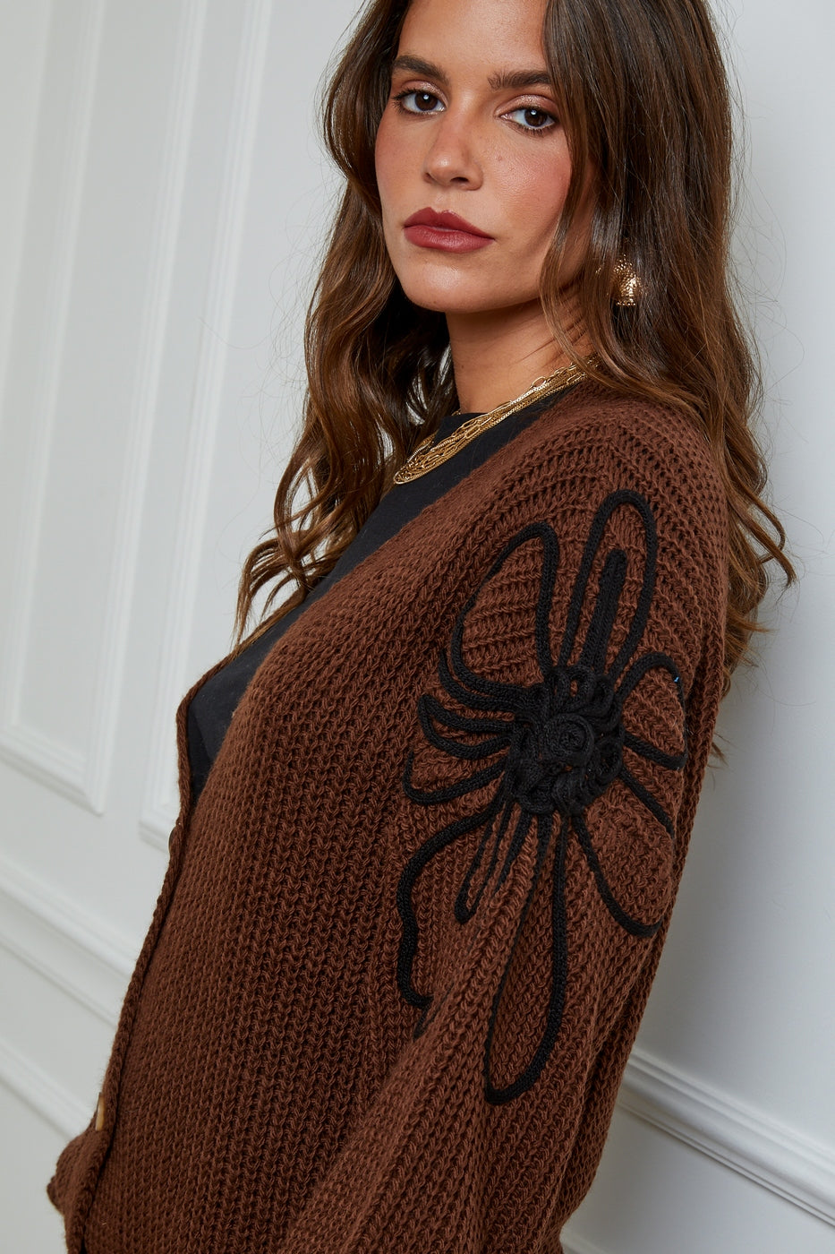Gilet A1771 - Choco