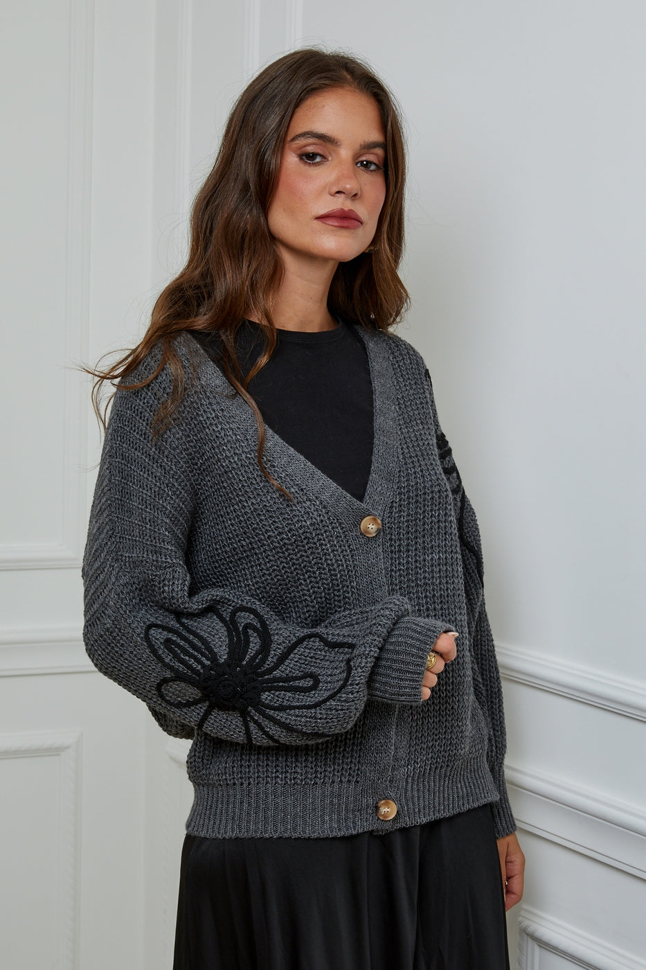 Gilet A1771 - Gris