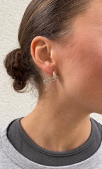 Boucles D'Oreilles Asymmetric Pin