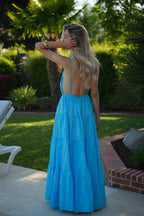 Robe Soleil Filipa - Bleue