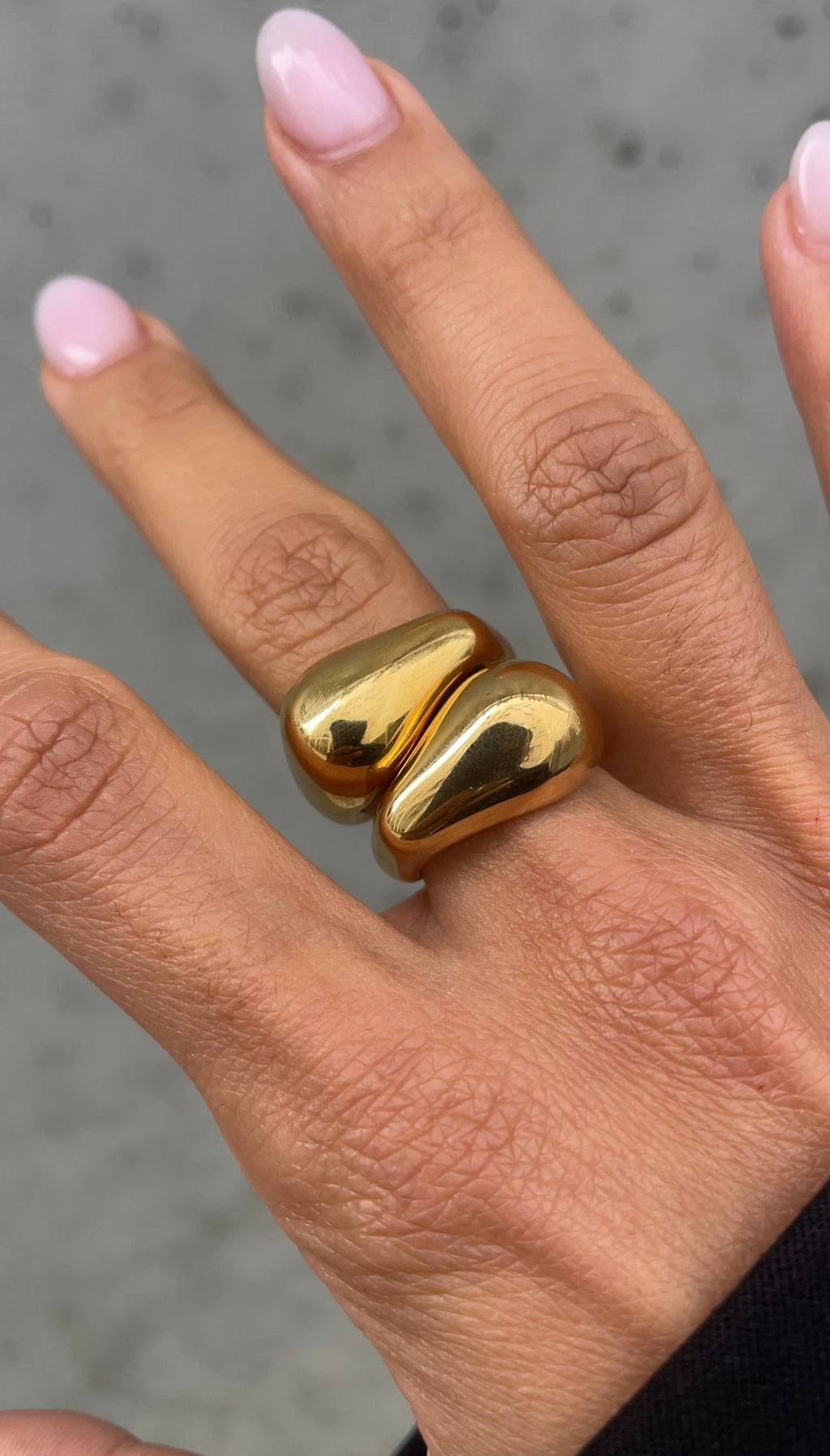 Bague Duo Asymmetric