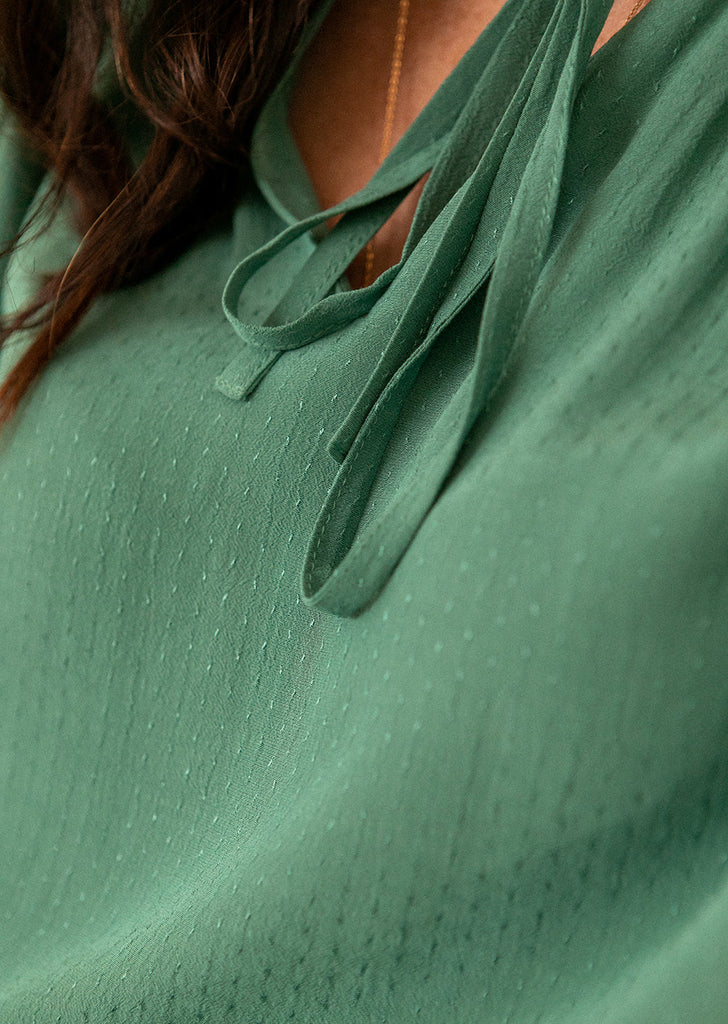 Blouse Fluide Hazel paon | MARIE SIXTINE