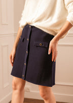 Jupe Trapeze Florine sailor | MARIE SIXTINE