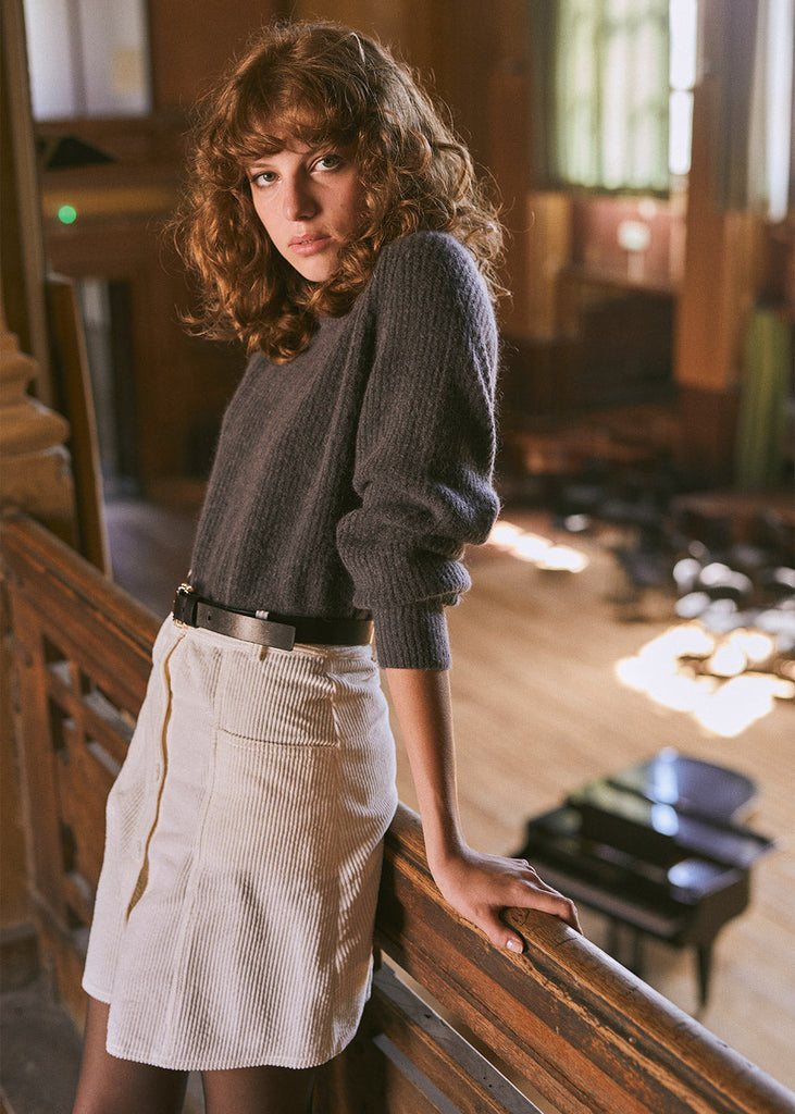 Marie Sixtine - Pull Extra Doux Mohair Elora - Vinyle