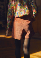 Marie Sixtine - Short Velours Cotele Daviana - Spicy