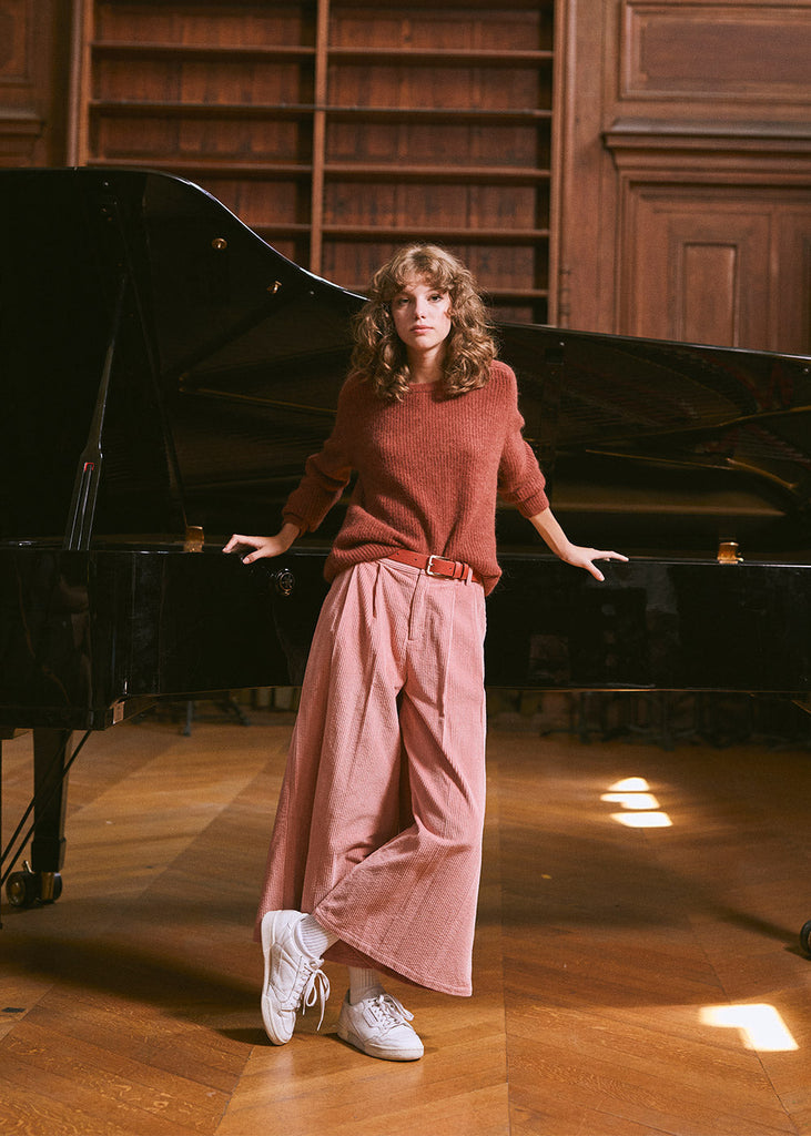 Marie Sixtine - Pantalon Evase Velours Cotele Albert - Ballet