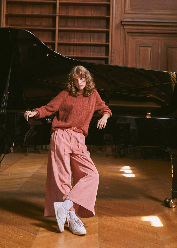 Marie Sixtine - Pantalon Evase Velours Cotele Albert - Ballet