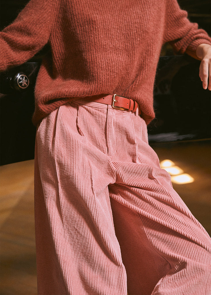 Marie Sixtine - Pantalon Evase Velours Cotele Albert - Ballet
