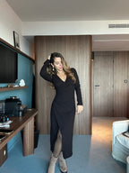 Robe Romane Noire