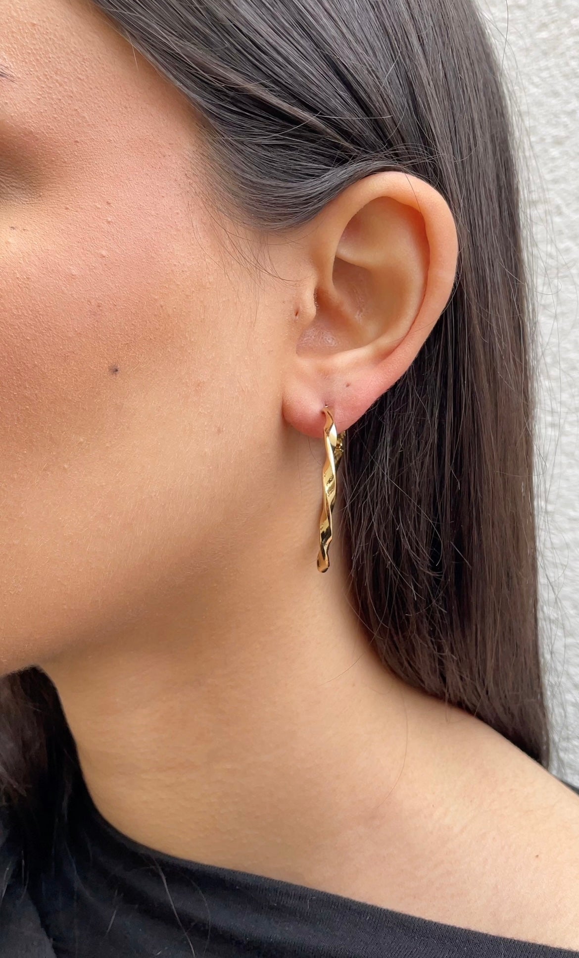 Créoles Thin Braided