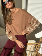 Sweat Ysabella - Marron