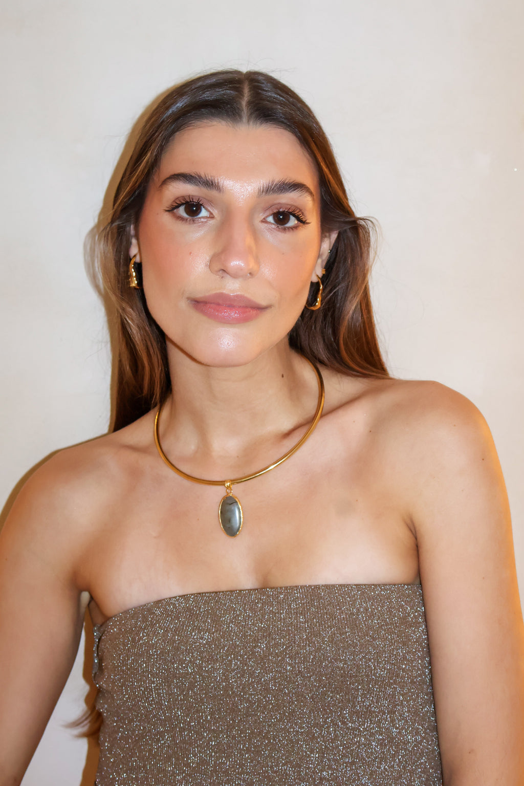 Chocker Amuleto Verde