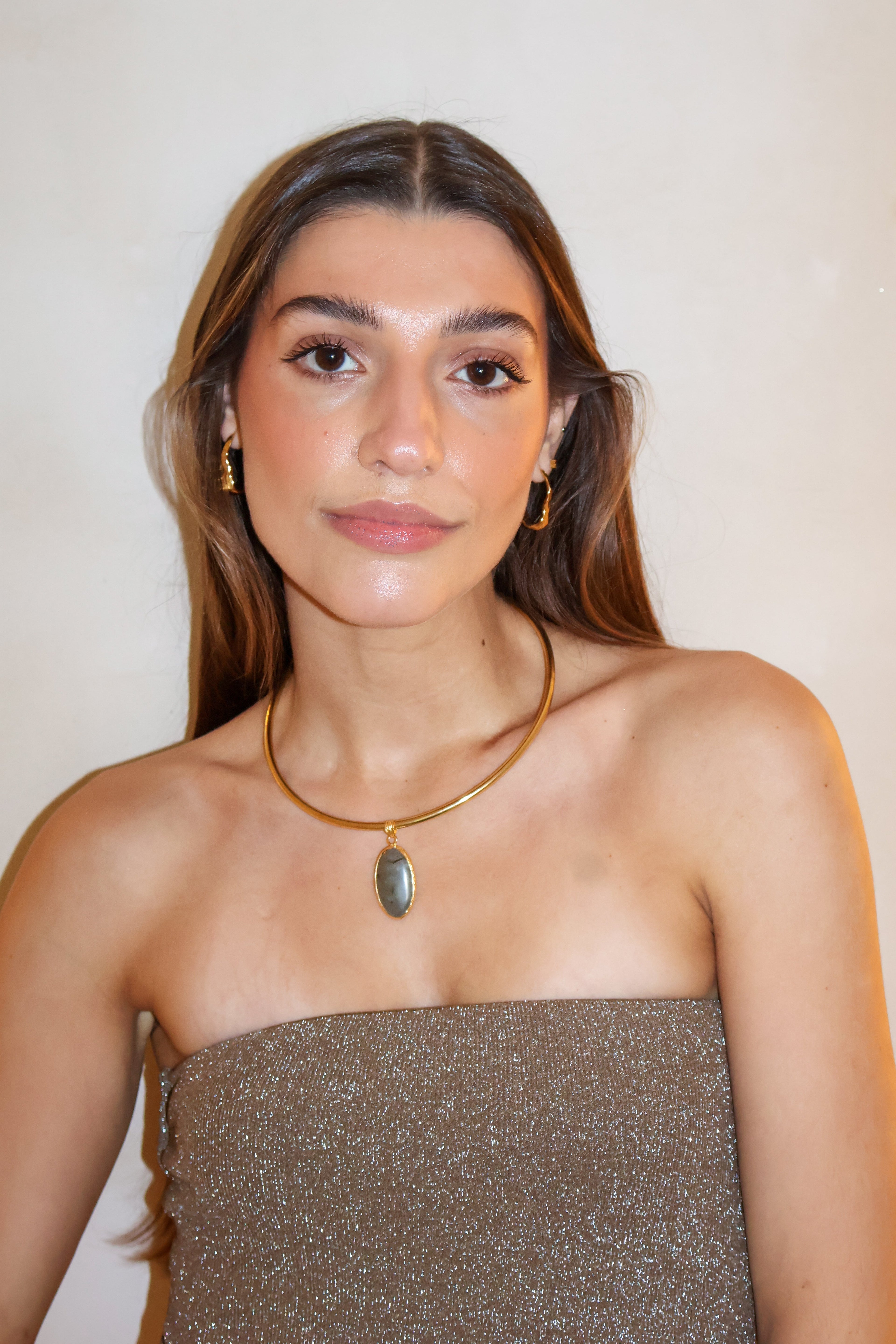 Chocker Amuleto Verde