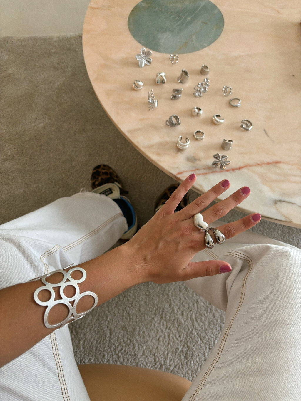 Bague My Heart Plata