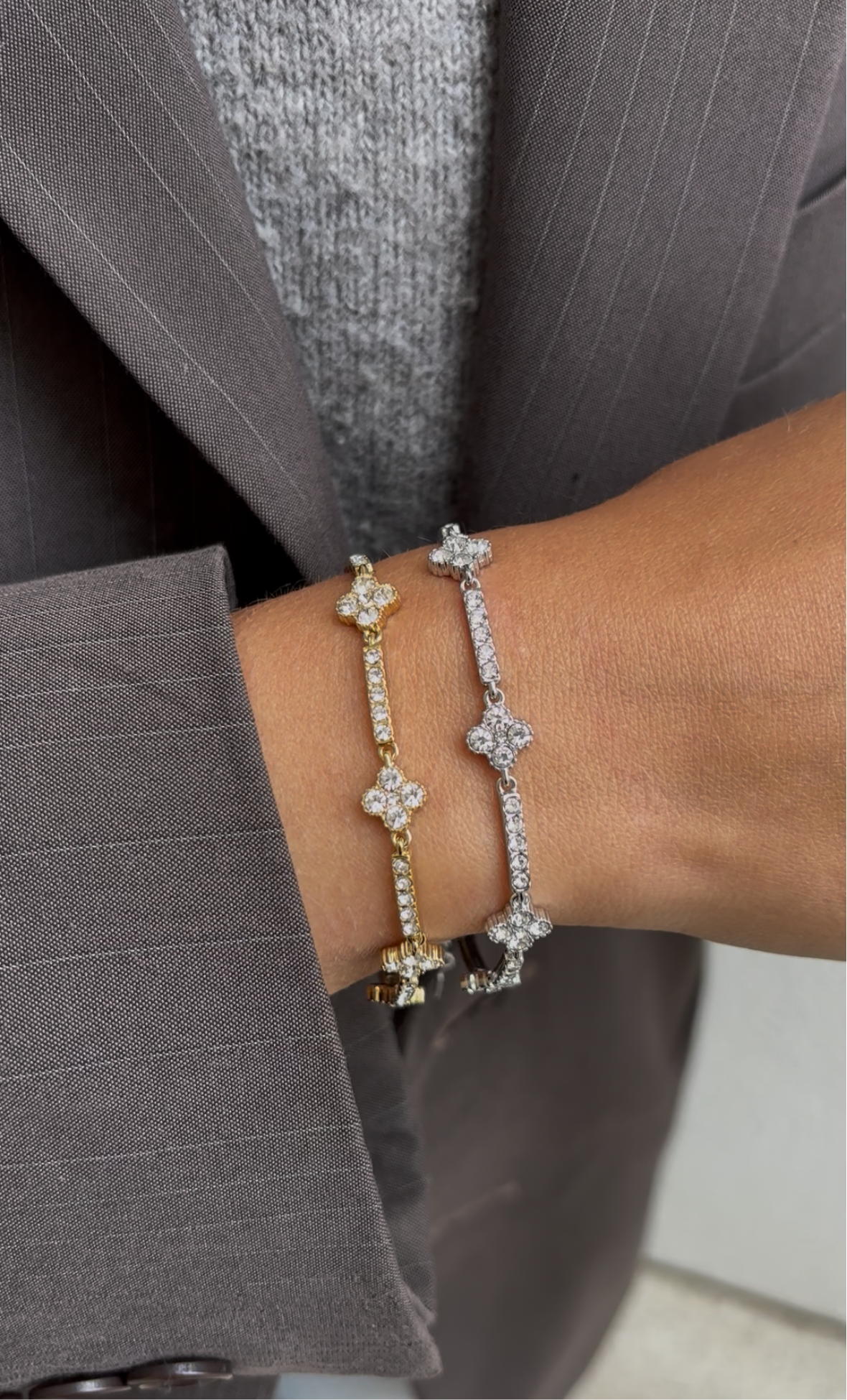 Bracelet Trefle Gems