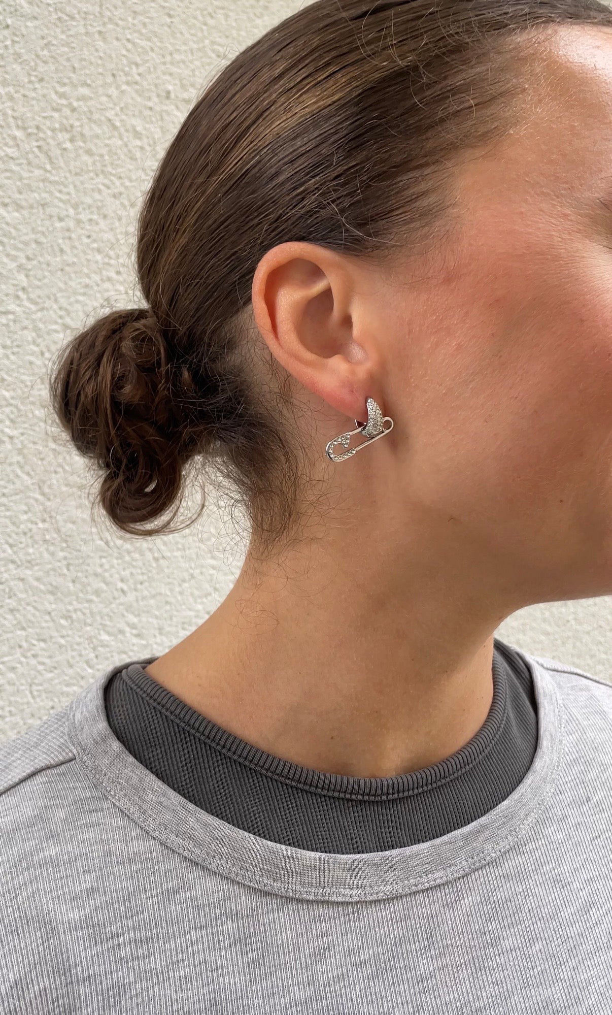 Boucles D'Oreilles Asymmetric Pin