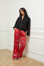 Pantalon Bandana - Rouge