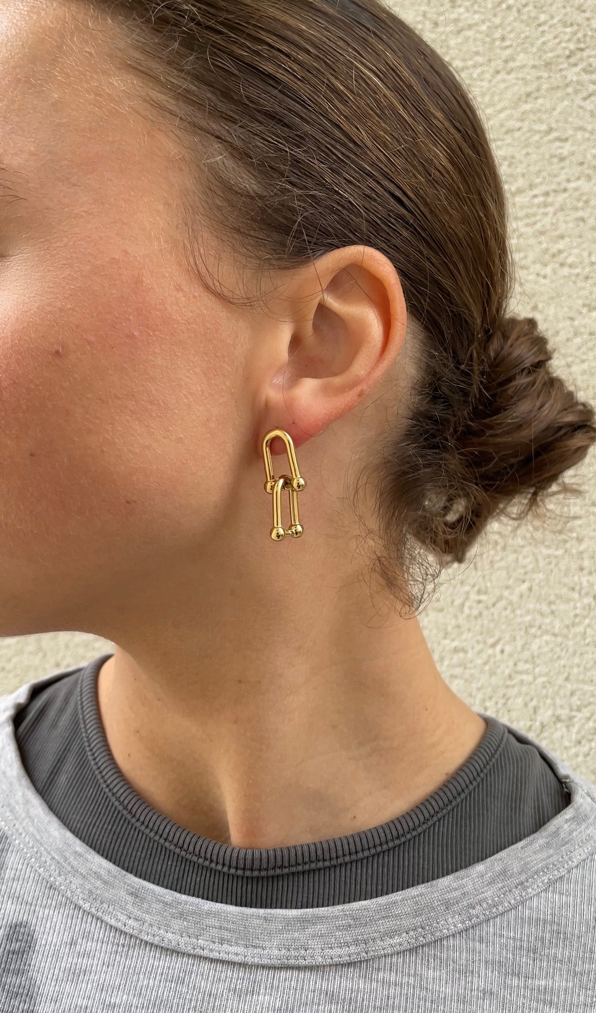 Boucles D'Oreilles Asymmetric Knot