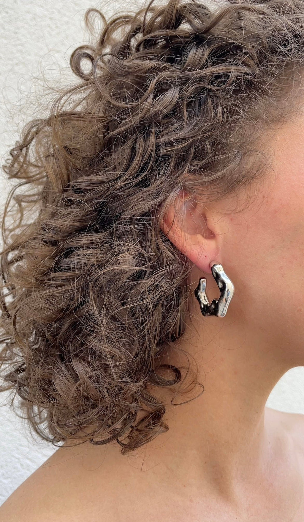 Boucles D'Oreilles Hammered