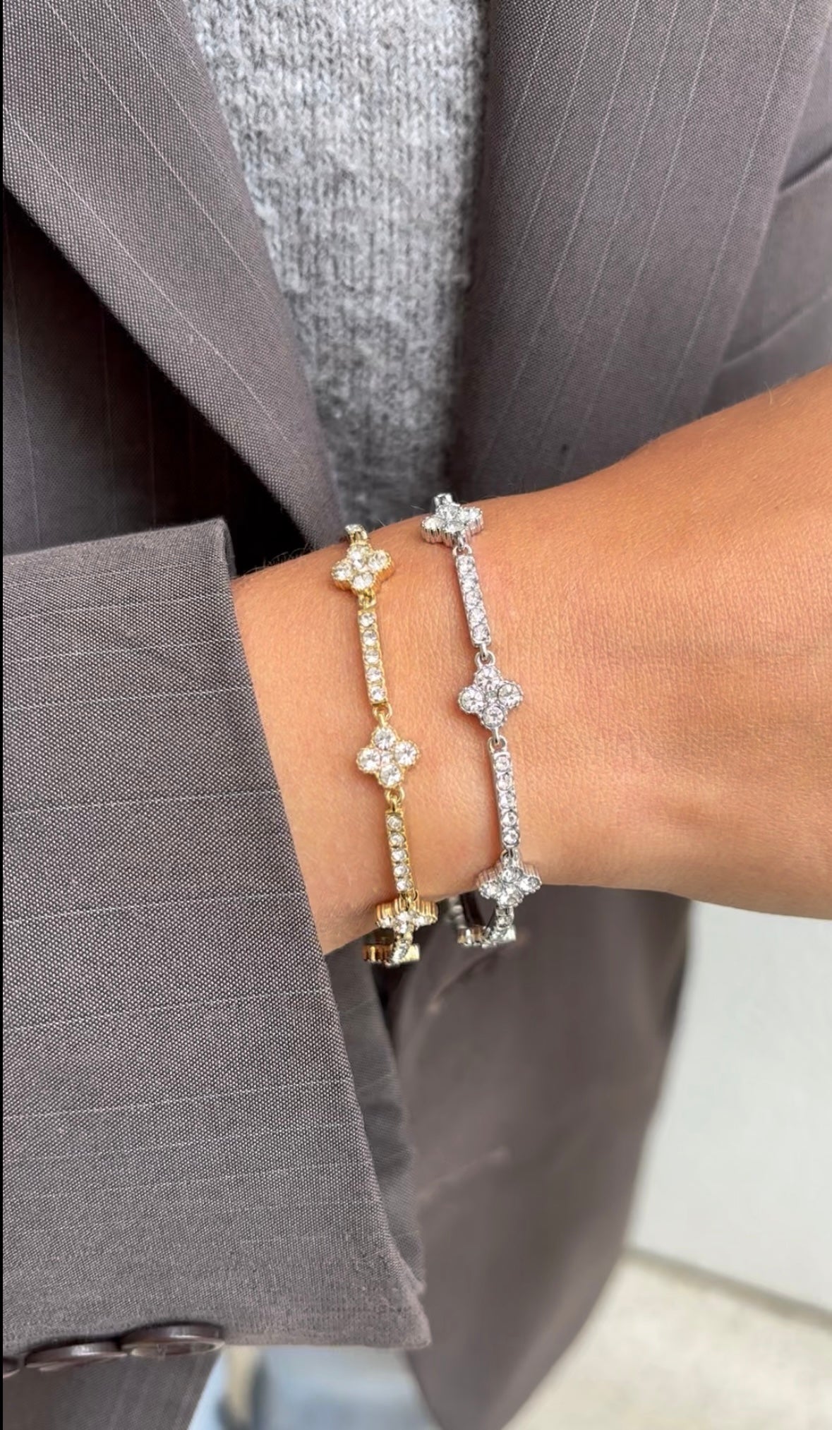 Bracelet Trefle Gems