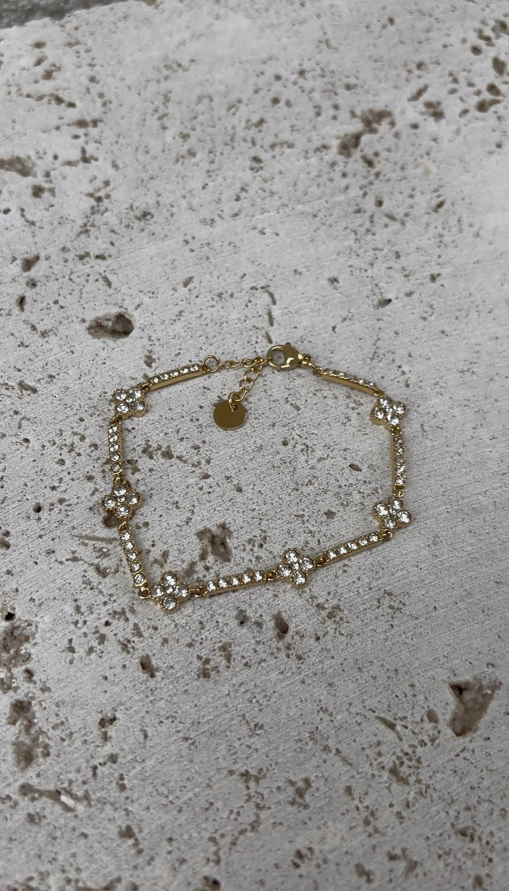 Bracelet Trefle Gems