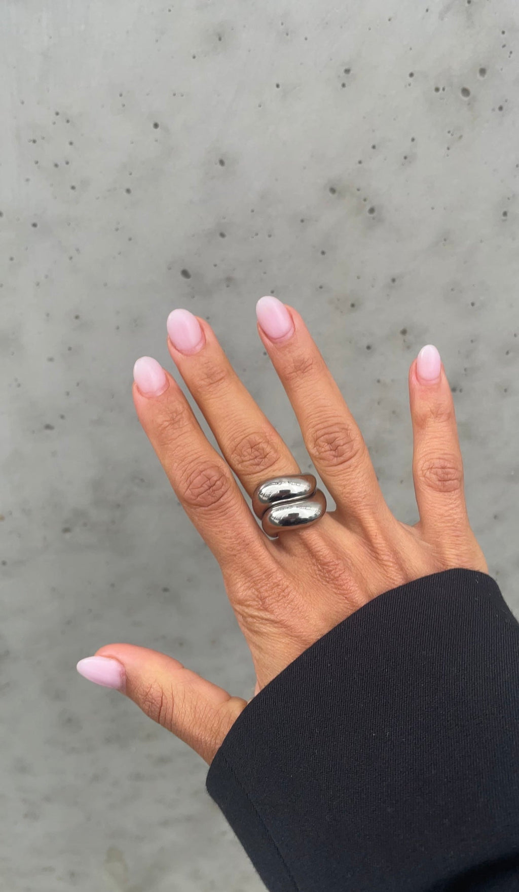 Bague Duo Wave