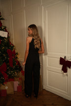 Combinaison Pantalon Ambre - Noire