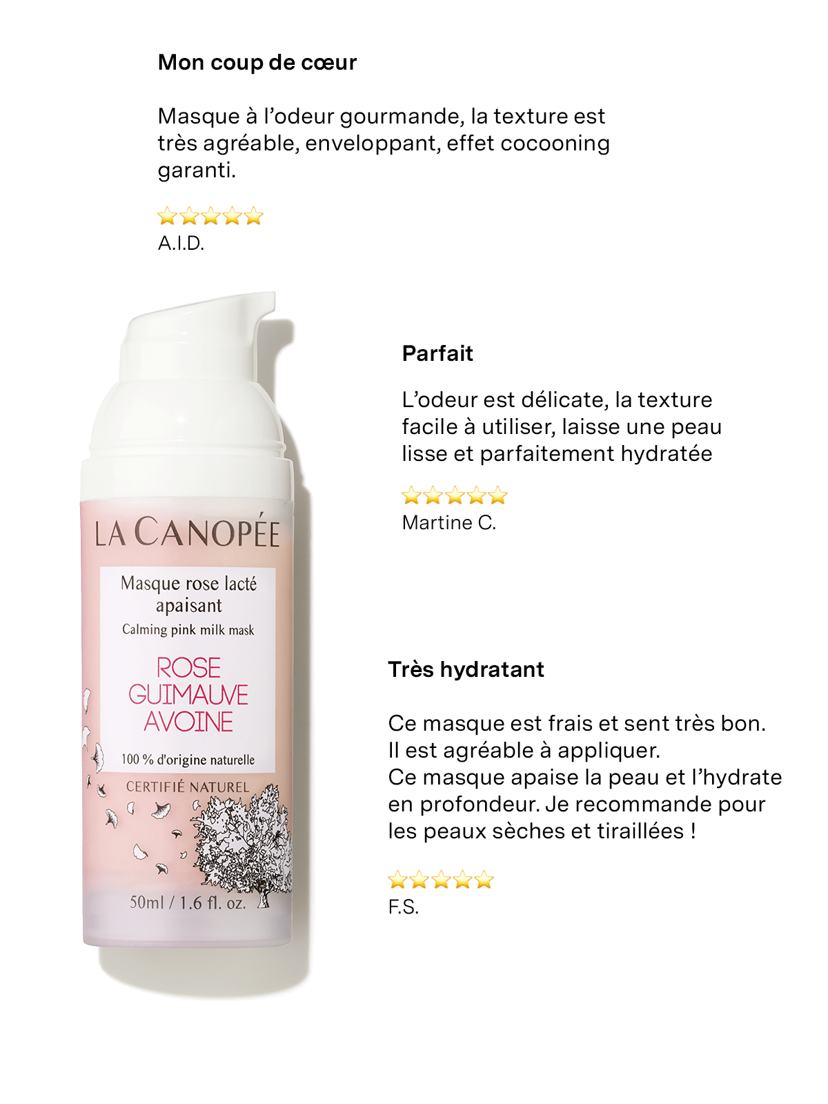 Masque Rose Lacté Apaisant