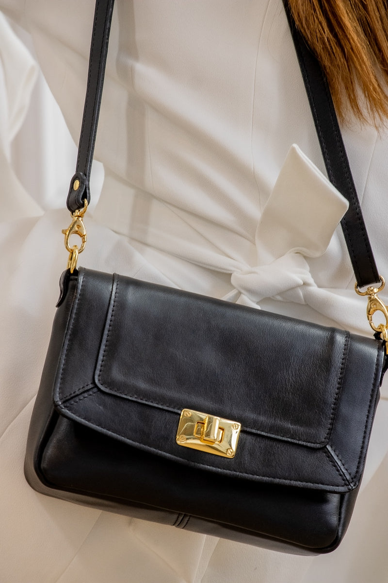 Sac À Bandoulière Gaby - Noir