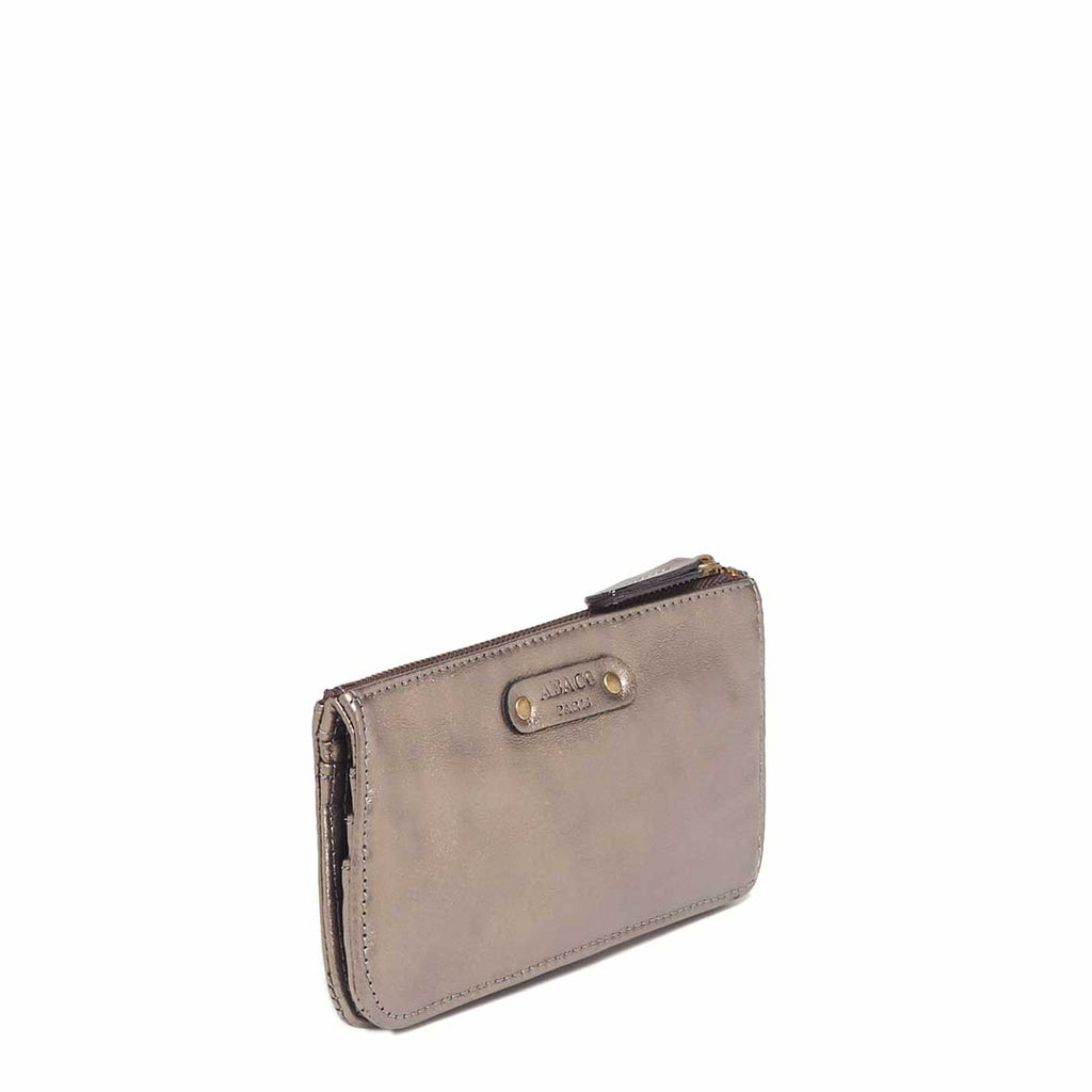 Petite Maroquinerie Nina - Bronze Metallique