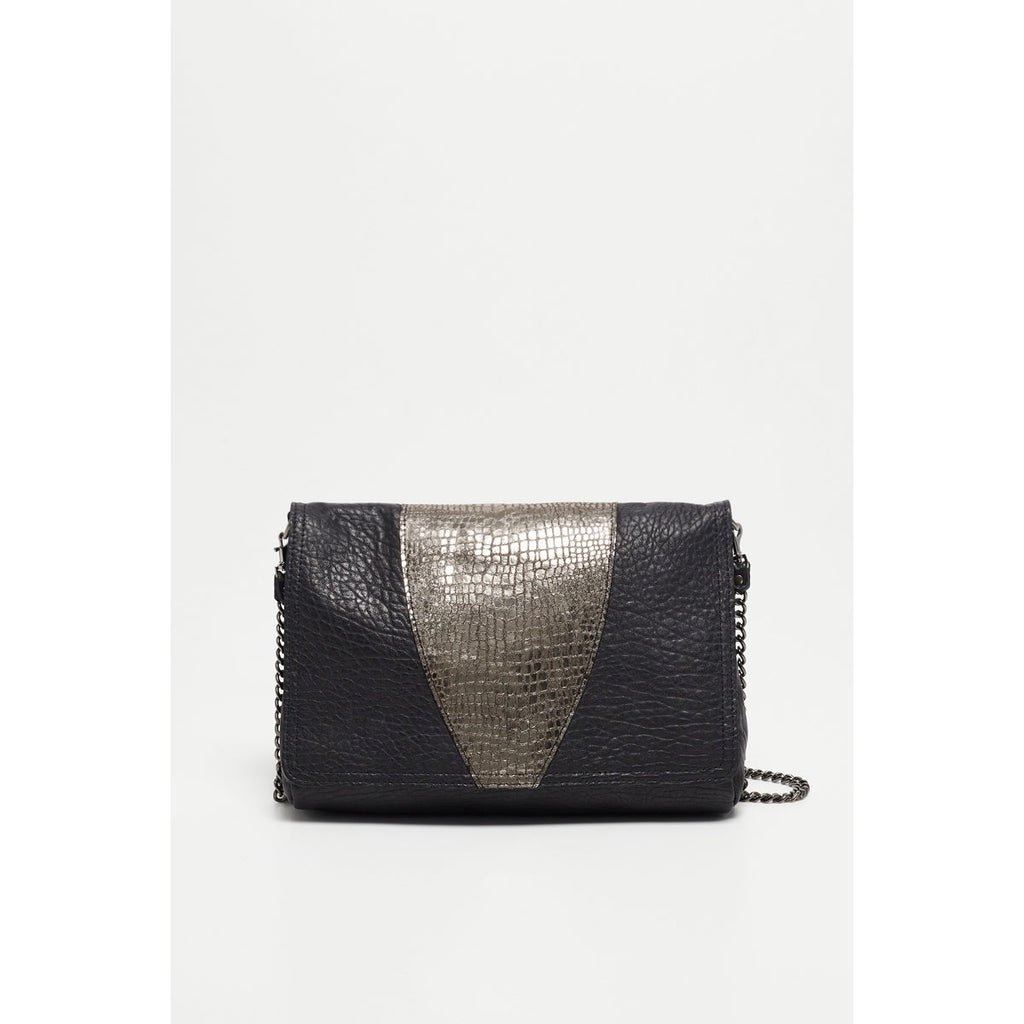 Sac À Bandoulière Chamy - Noir/Argent