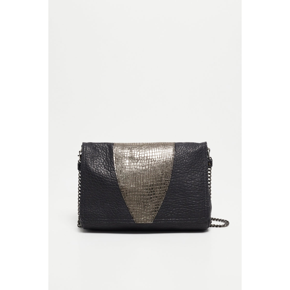 Sac À Bandoulière Chamy - Noir/Argent