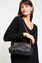Sac À Bandoulière Venus - Noir/Argent