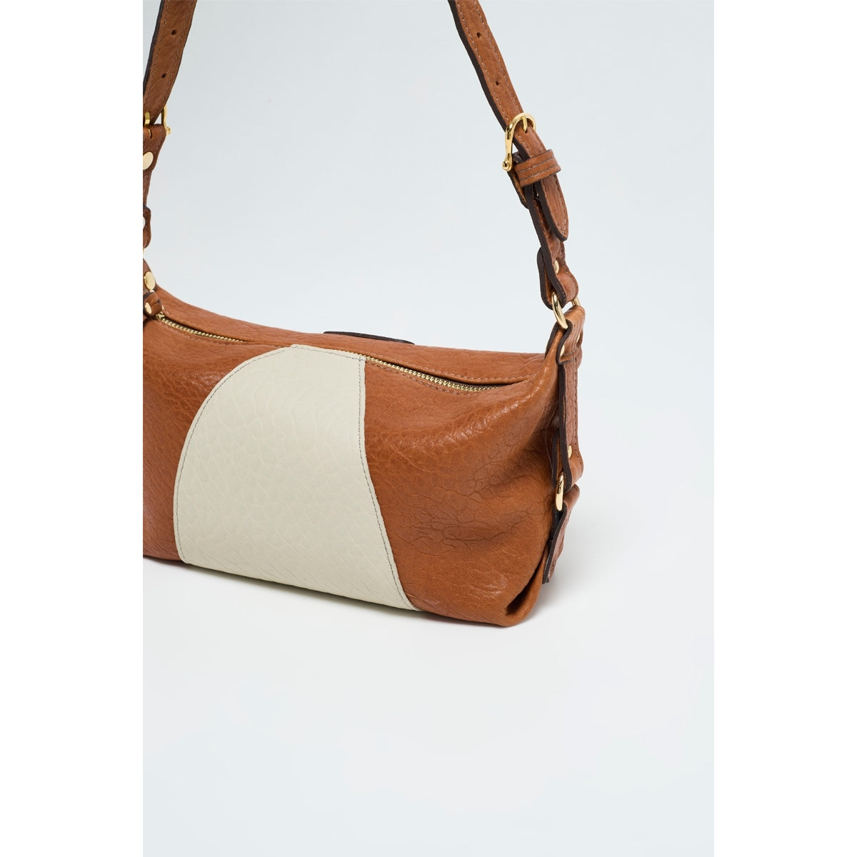 Sac À Main Dream - Camel/Blanc Casse