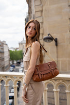 Sac À Bandoulière James - Camel
