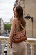Sac À Bandoulière James - Camel
