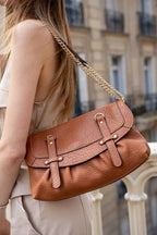 Sac À Bandoulière James - Camel