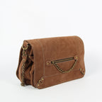 Sac À Bandoulière Seren Chaine - Marron