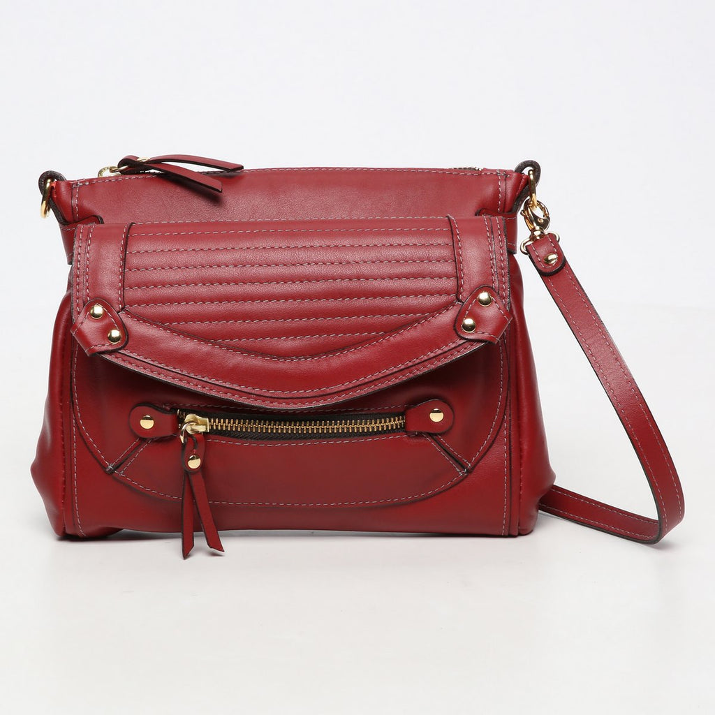 Sac À Bandoulière Giulia - Bordeaux