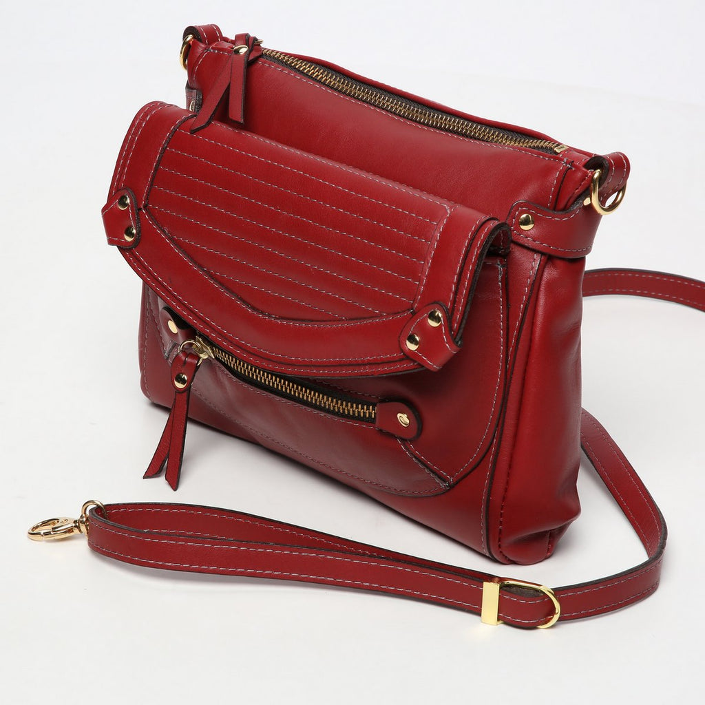 Sac À Bandoulière Giulia - Bordeaux