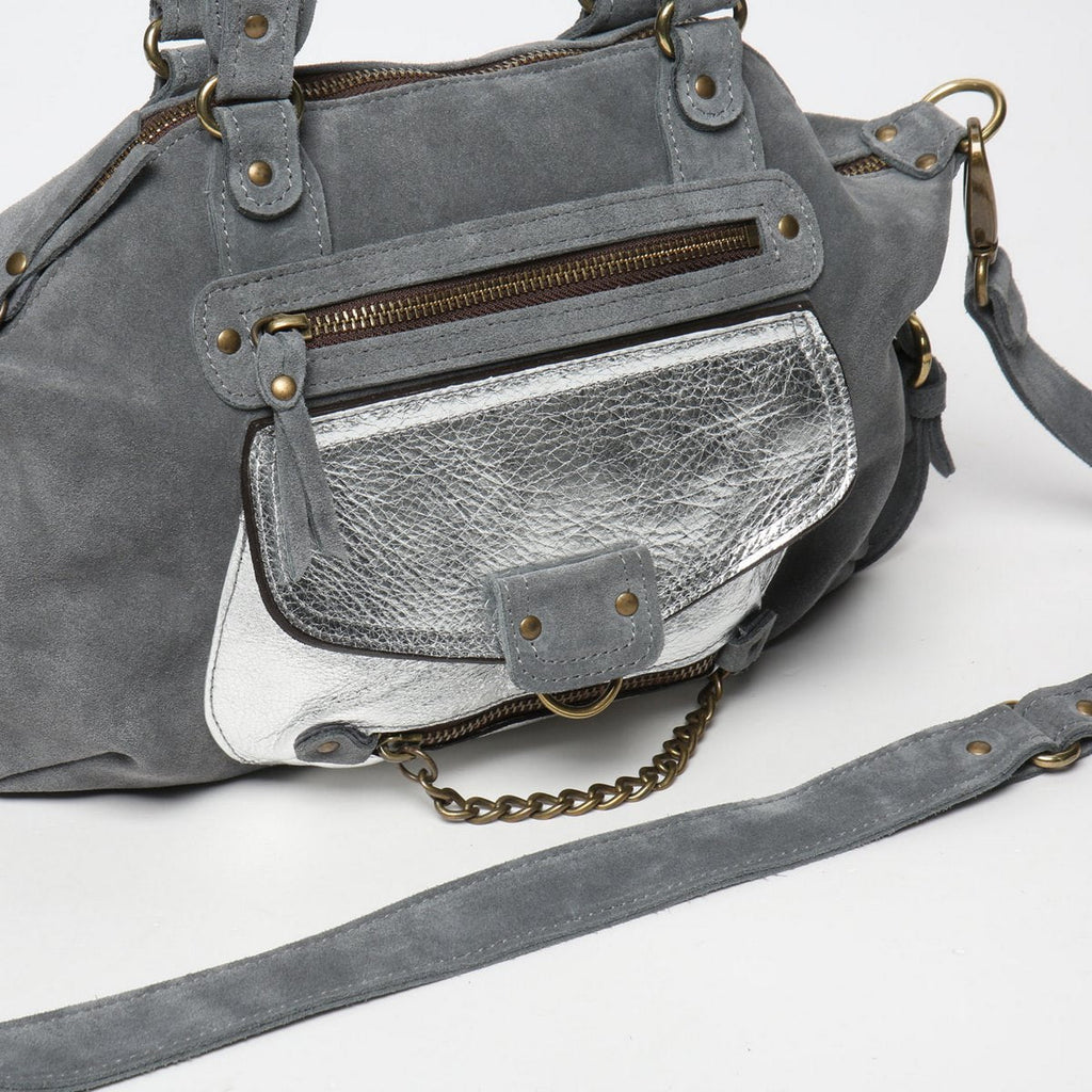 Sac À Main Mini Odelia - Argent / Gris