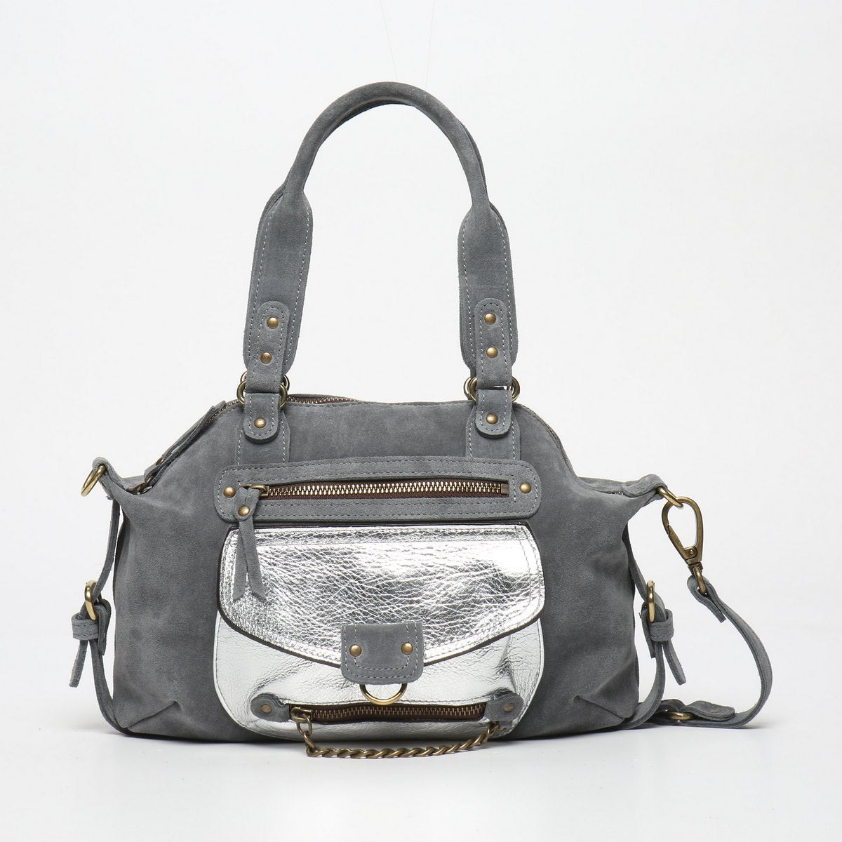 Sac À Main Mini Odelia - Argent / Gris