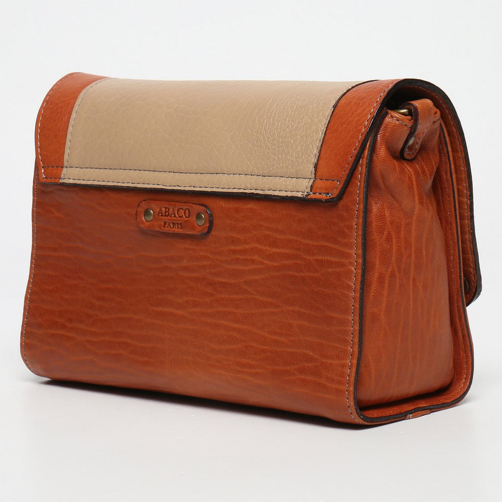 Sac À Bandoulière Alice - Java Cognac / Nude
